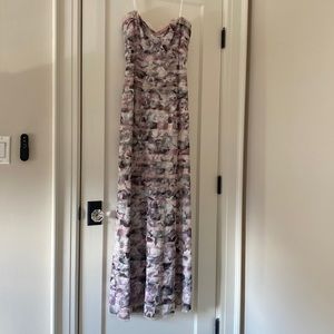 Strapless BCBG Gown